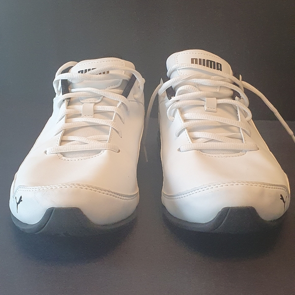 Puma Men White W/ Black Trim 11.5 - Picture 3 of 6